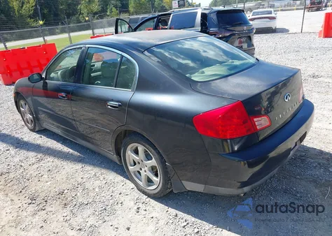2004 Infiniti G35 из США, поврежденный, VIN JNKCV51EX4M104966